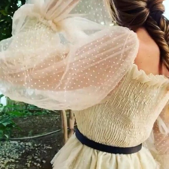 Fabulosity Mesh Blouse - Picture 3 of 5